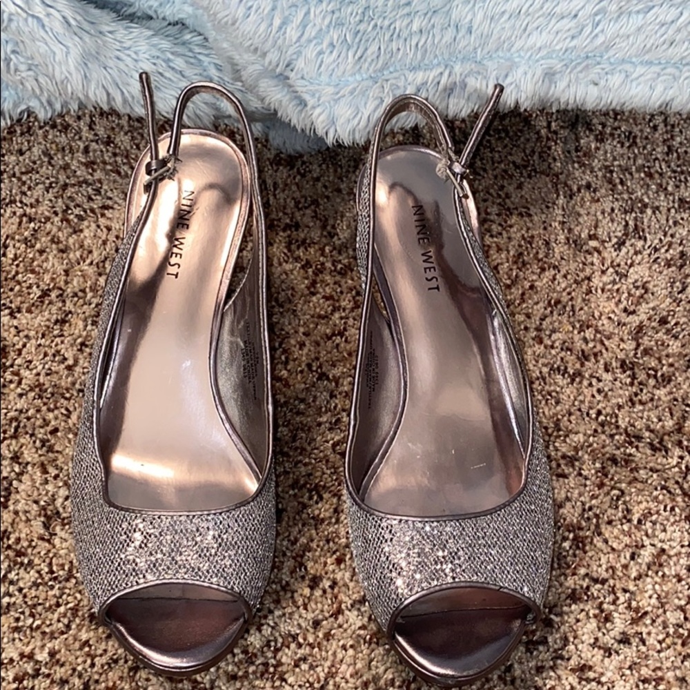 sparkly heels